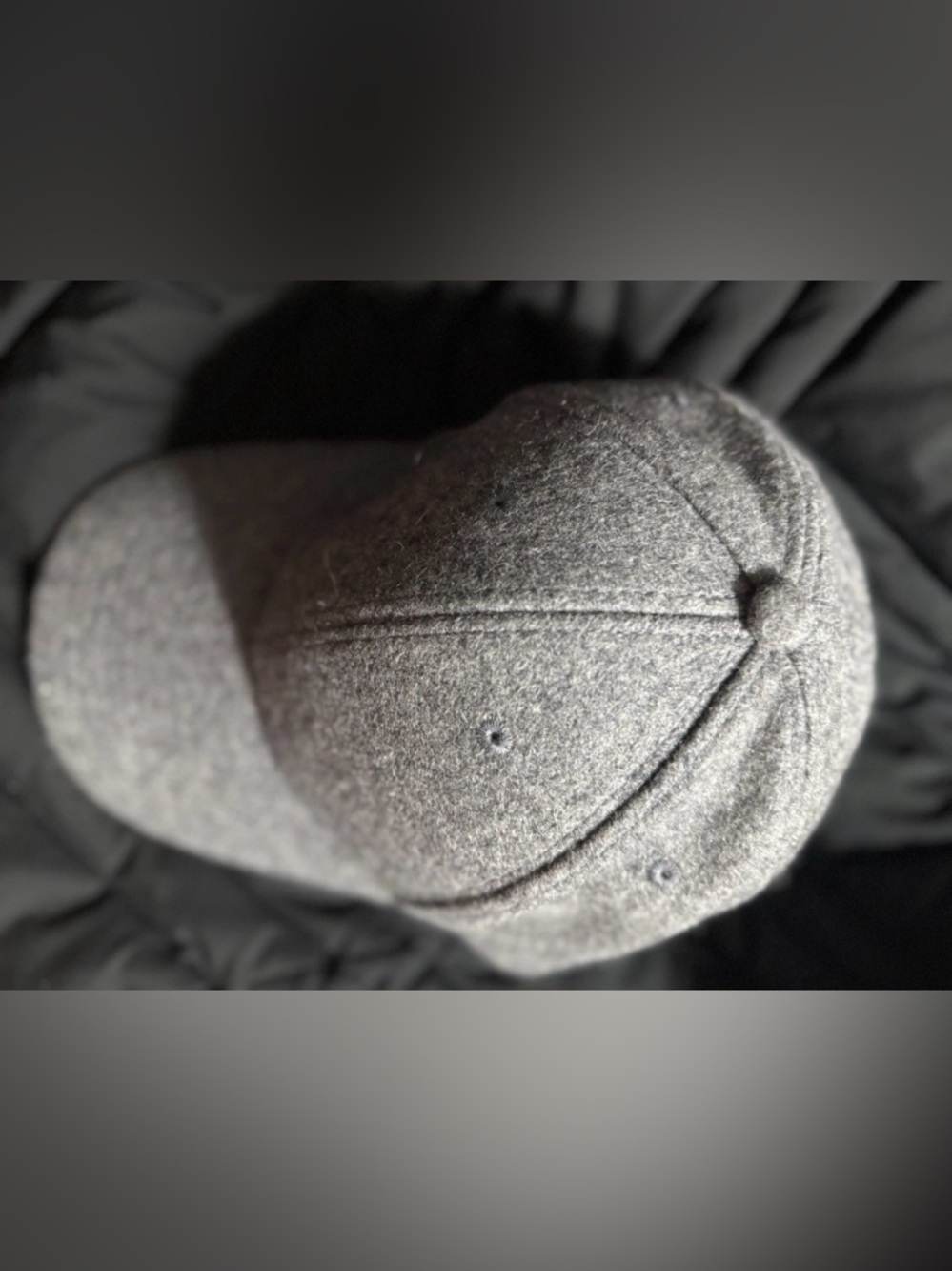 Hat Attack Solid Shetland Cap Unisex One Size  NWT Gray Wool Blend